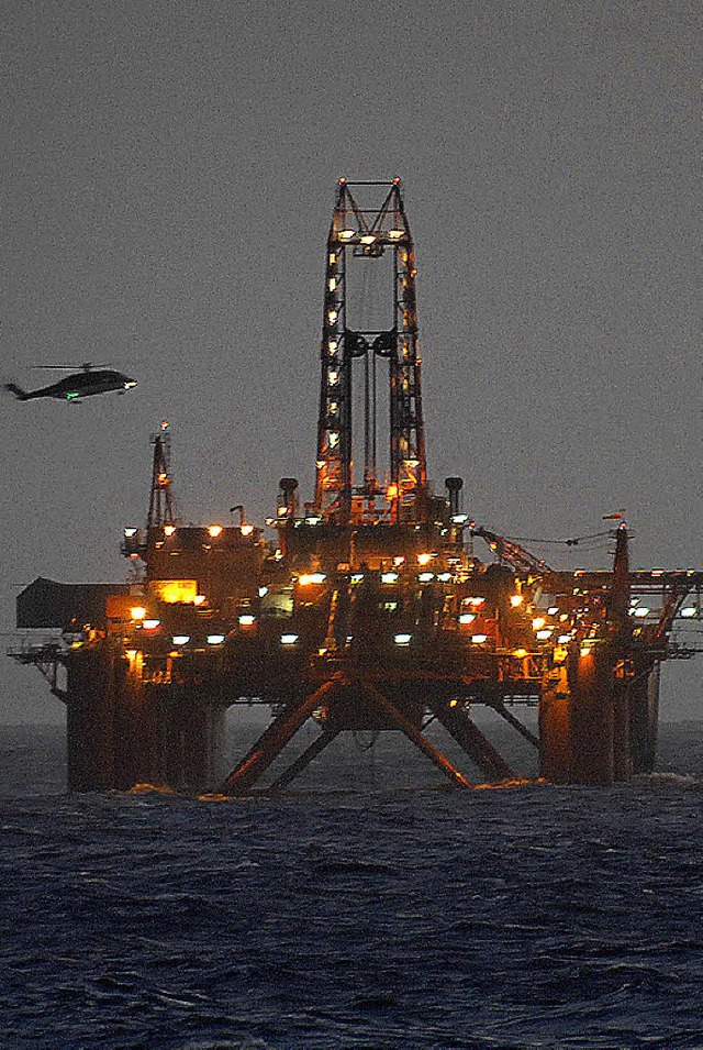 Europische Energiequelle: Bohrinsel in der Nordsee  | Foto: AFP