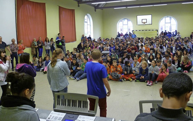 Vollversammlung in der Friedrichschule   | Foto: Schule