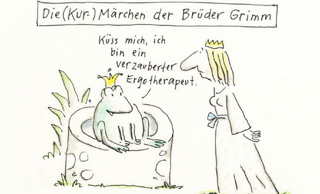 Die Ausstellung mit Mrchen-Cartoons luft in Badenweiler noch bis zum 2. Juni.   | Foto: veranstalter