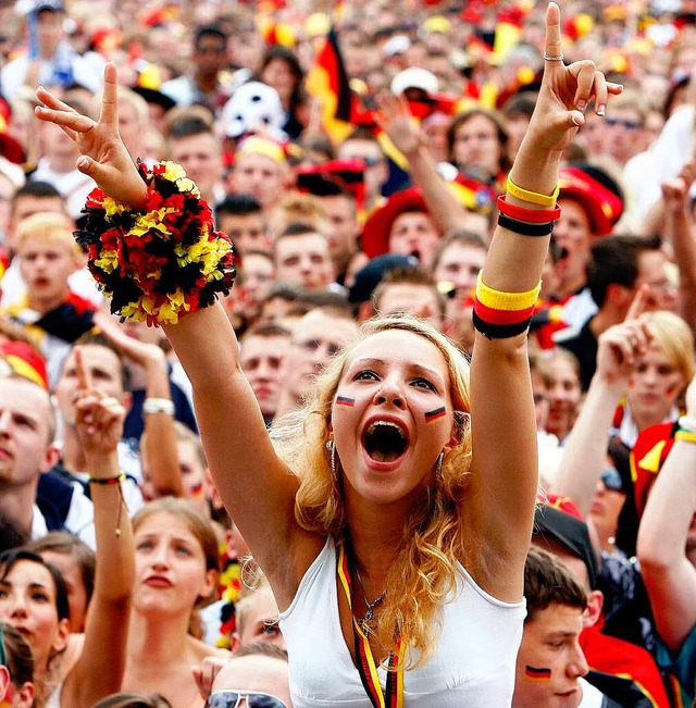 Die Fuball-WM hat das Bild der Deutschen verndert.   | Foto: DPA