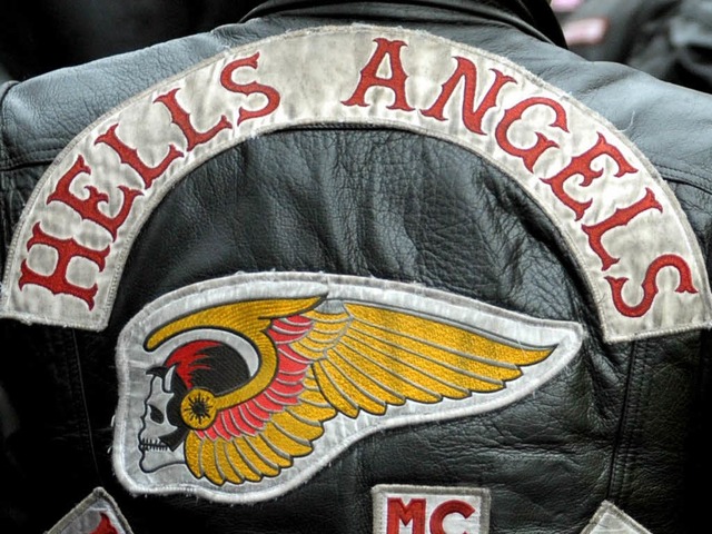 Sind immer wieder kriminell: Mitglieder der Rockerbande Hells Angels  | Foto: dpa