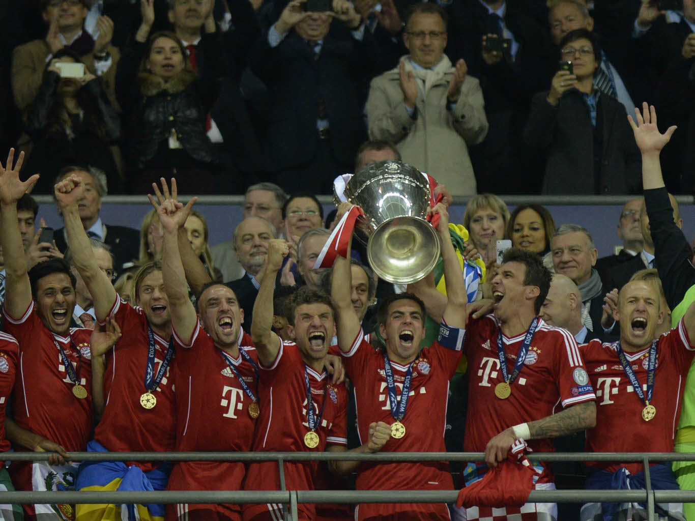 Fotos: Der FC Bayern München gewinnt die Champions League - Fussball