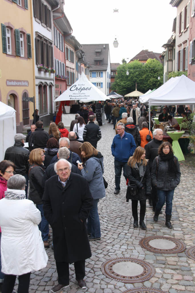 Heie Musik bei khlen Temperaturen gab es an den drei Tagen der Open-Air-Veranstaltung Wein und Musik in Staufen.