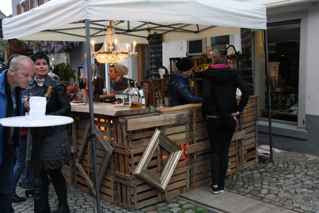 Heie Musik bei khlen Temperaturen gab es an den drei Tagen der Open-Air-Veranstaltung Wein und Musik in Staufen.