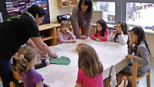 Keinerlei Berhrungsngste haben die  Kinder aus Haltingen und Saint-Louis.   | Foto: privat