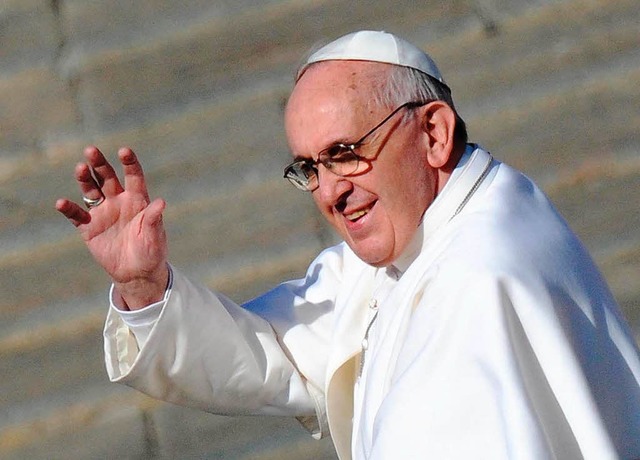 Der jetzige Papst Franziskus.  | Foto: dpa