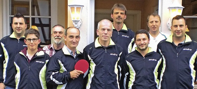Erfolgreiches Bahlinger TTC-Team (von ...klin, Peppino Rotunno, Nico Schubarth   | Foto: Privat