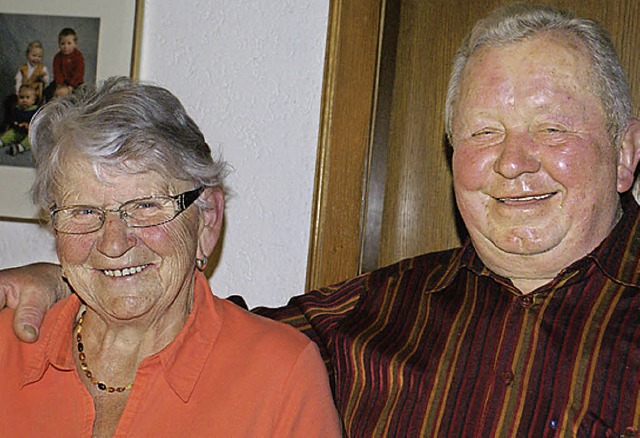 Marianne und Heinz Baldiswieler  | Foto: Werner Probst