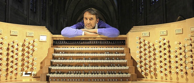 Olivier Latry, Organist von Notre Dame...auf der Schwarz-Orgel im Dom spielen.   | Foto: Veranstalter