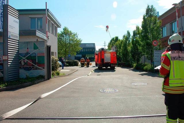 Wasabi-Gewrz lst Feuerwehreinsatz im Rheinhafen aus