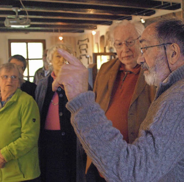 Die Begrung der zahlreichen Anwesend...athaus mit Kaffee und Kuchen bewirtete  | Foto: Karin Stckl-Steinebrunner