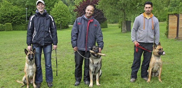 Das Wetter htte eher zum Herbst gepas...r Silke Prata und Kamyar Pourkhomami.   | Foto: Jrn Kerckhoff