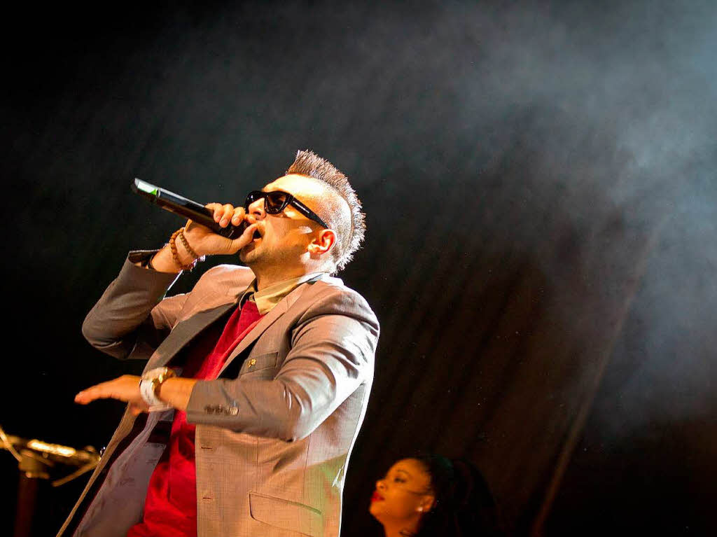 Stars dieser Kategorie kommen nicht oft nach Freiburg: Sean Paul live in der Rothaus-Arena.