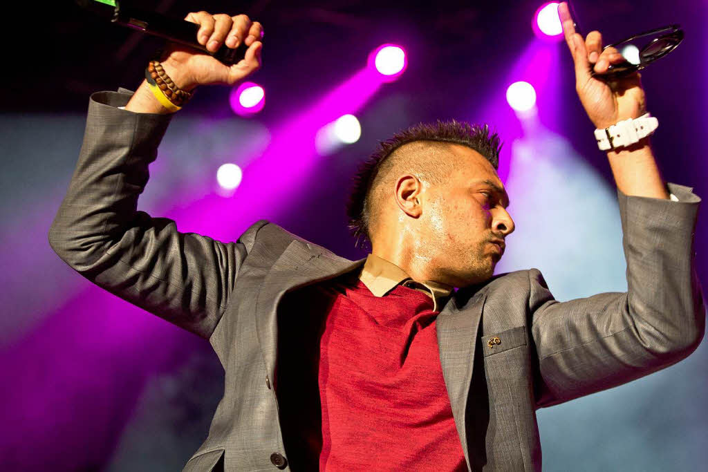 Stars dieser Kategorie kommen nicht oft nach Freiburg: Sean Paul live in der Rothaus-Arena.