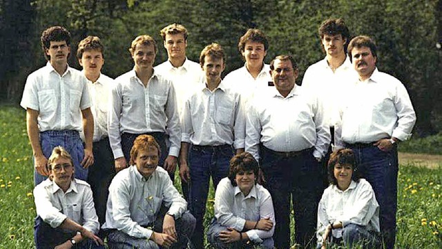 Vor 25 Jahren waren es ein gutes Dutzend  Grndungsmitglieder.  | Foto: Privat