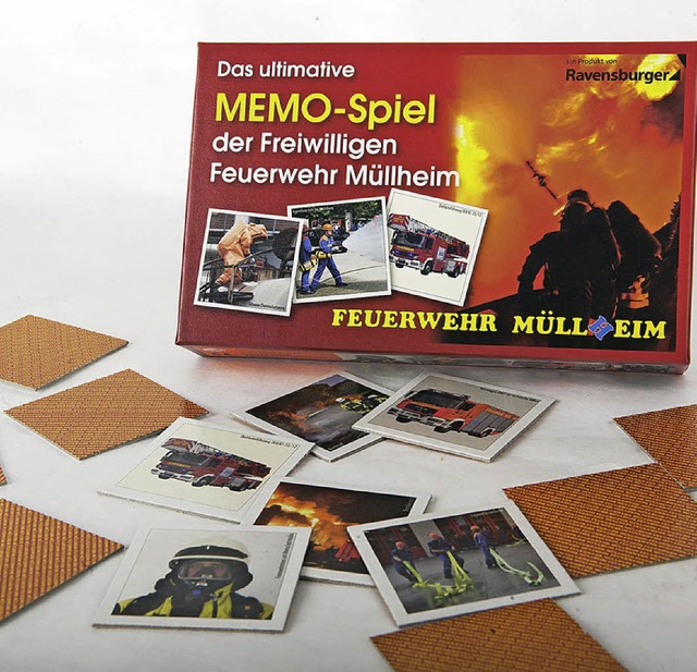 Macht Spa und schlau &#8211; das Memo-Spiel der Mllheimer Feuerwehr.   | Foto: volker Mnch