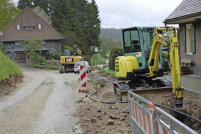 In Raitenbuch rattern die Baumaschinen