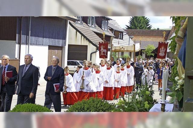 Rimsinger Pfarrgemeinden feierten an Fronleichnam Pfarrfest