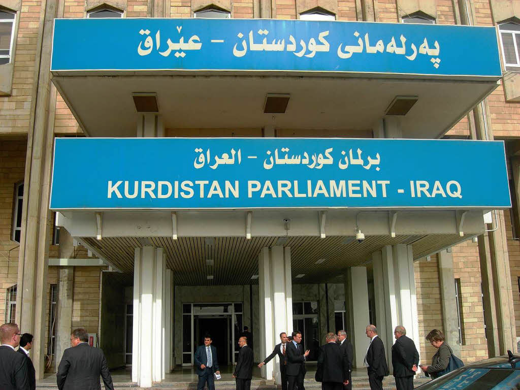 Das Regionalparlament von Kurdistan-Irak.
