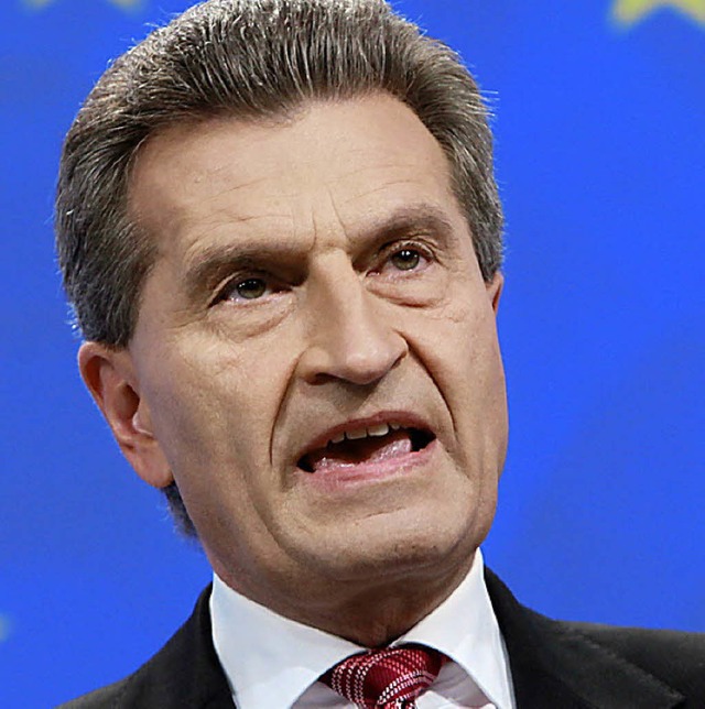 Gnther Oettinger   | Foto: dpa