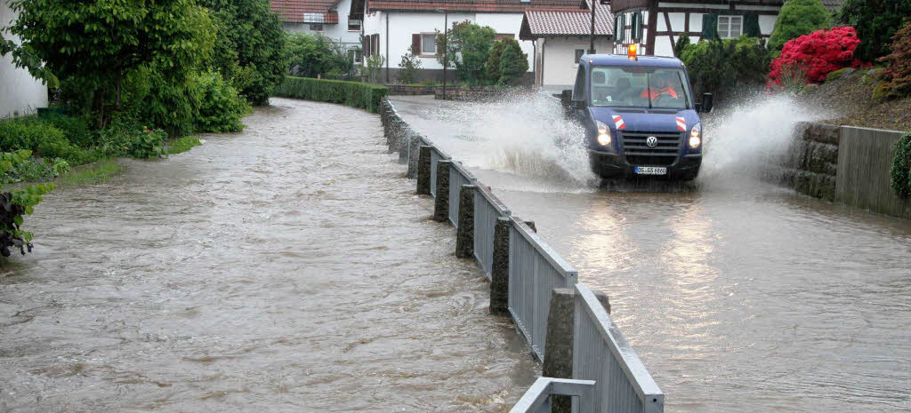 Hochwasser in Sasbach