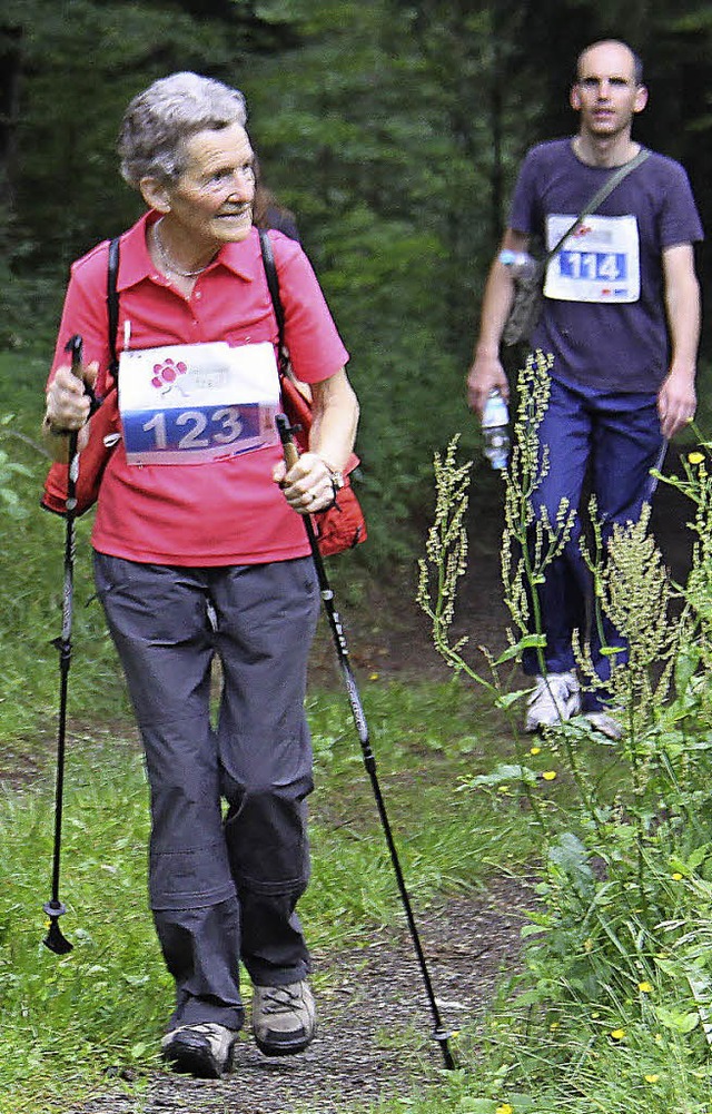 Walken, Joggen, Wandern &#8211; alles ... Team beim zweiten Schwarzwald-Trail.   | Foto: Privat