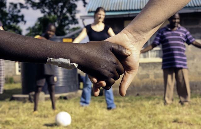 Kenia, deutsche junge Menschen beim freiwilligen Dienst in der Dritten Welt  | Foto: Projects Abroad