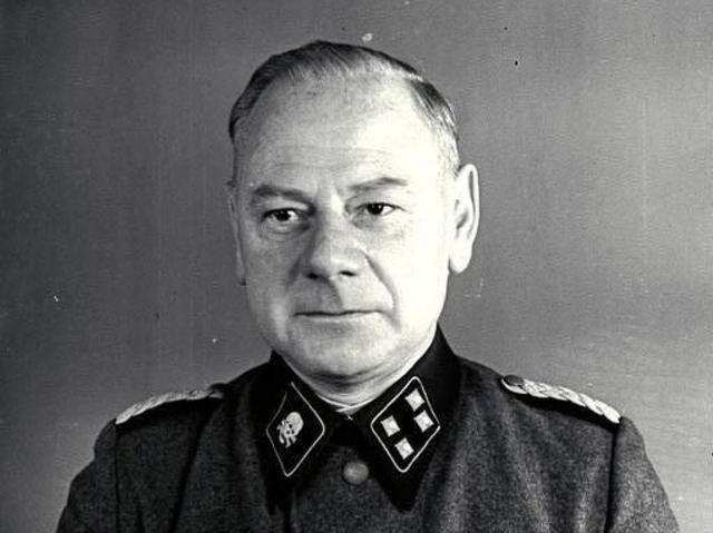 Eduard Krebsbach in der Uniform eines SS-Sturmbannfhrers im Jahr 1942  | Foto: o.Ang.