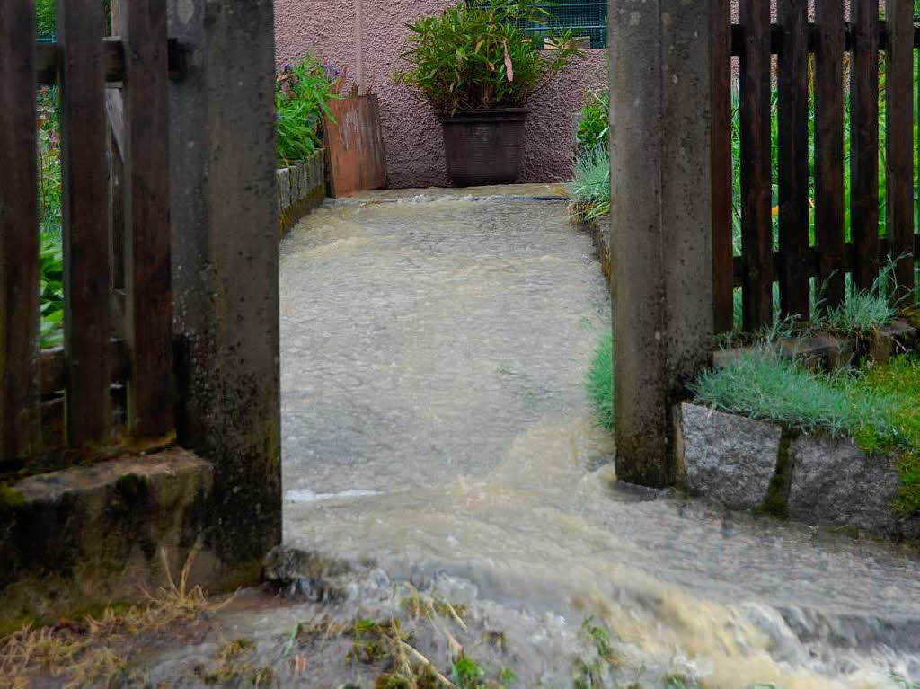 Das Hochwasser an der Kander und am Rhein, wie es die BZ-Redakteure und unsere Leser sahen.