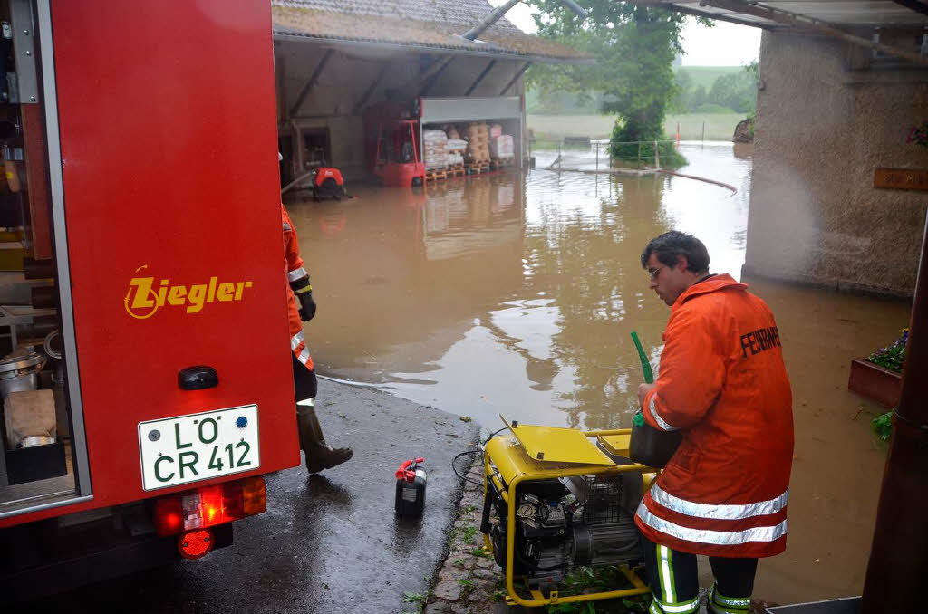 Das Hochwasser an der Kander und am Rhein, wie es die BZ-Redakteure und unsere Leser sahen.