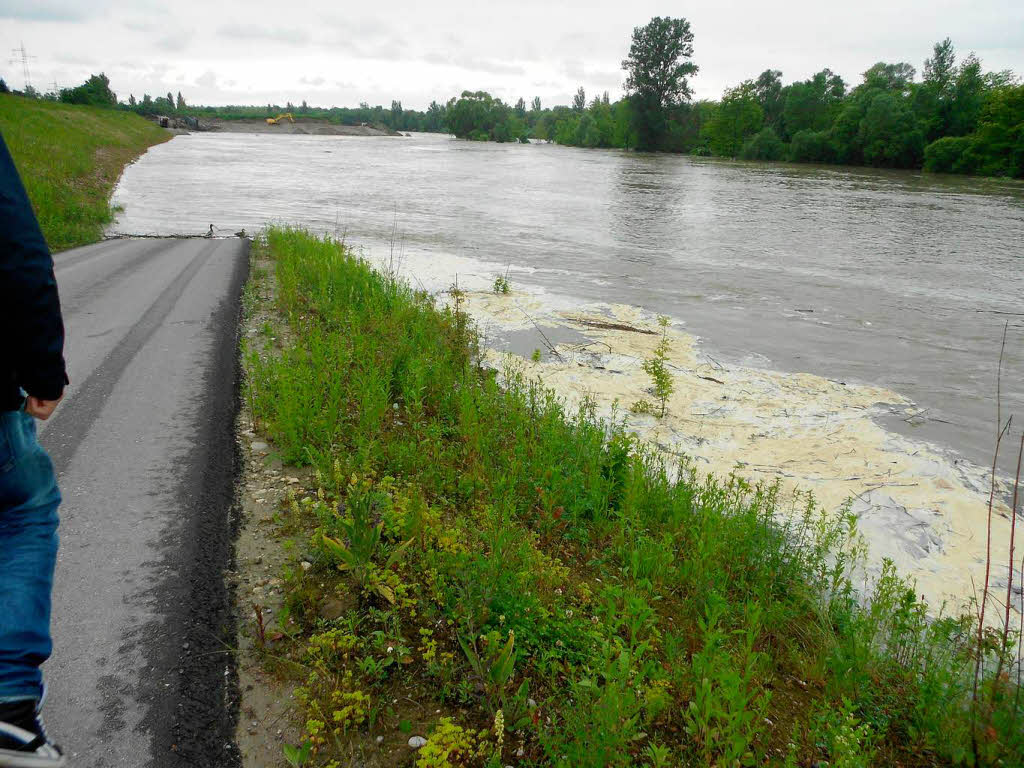 Das Hochwasser an der Kander und am Rhein, wie es die BZ-Redakteure und unsere Leser sahen.