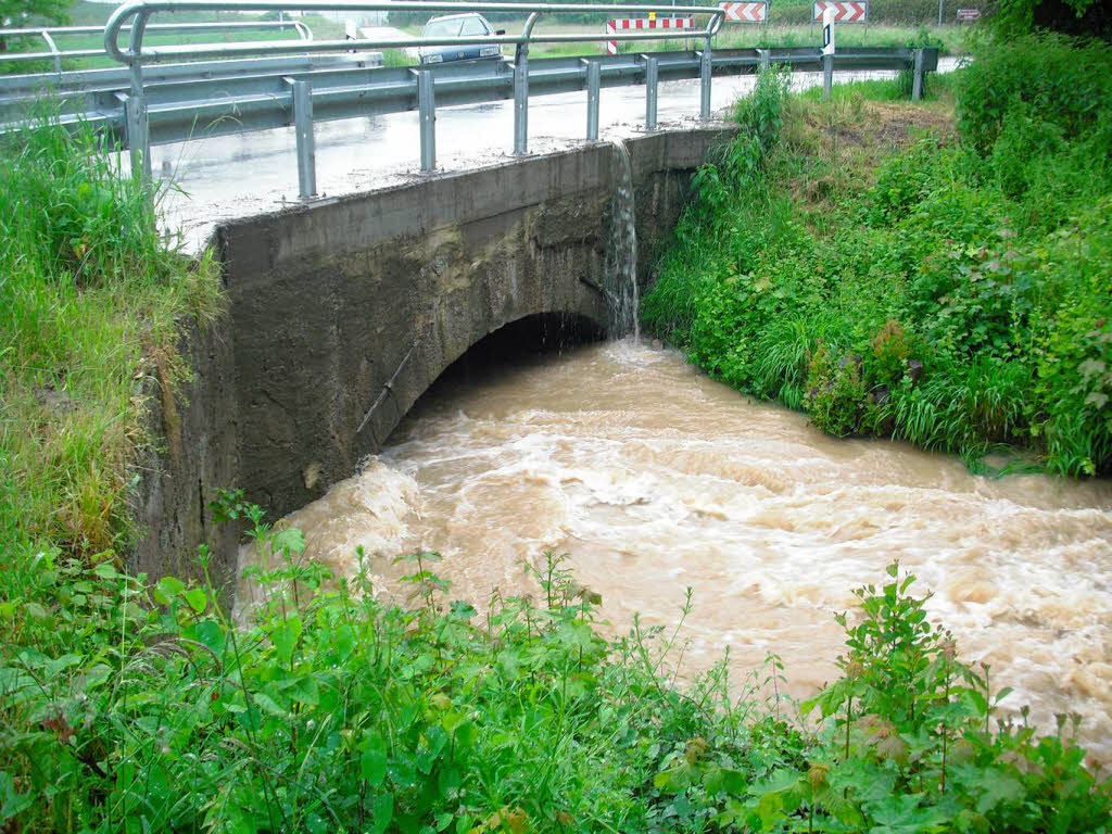 Das Hochwasser an der Kander und am Rhein, wie es die BZ-Redakteure und unsere Leser sahen.