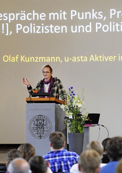 Olaf Kunzmann, U-Asta-Aktiver in den 90ern, erinnert sich.  | Foto: kunz