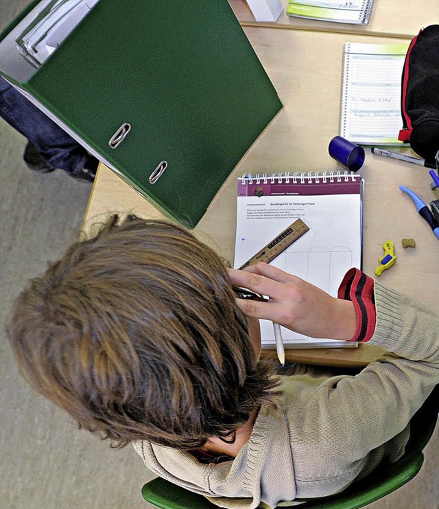 Immer weniger Kinder werden in Offenburg unterrichtet.   | Foto: dpa