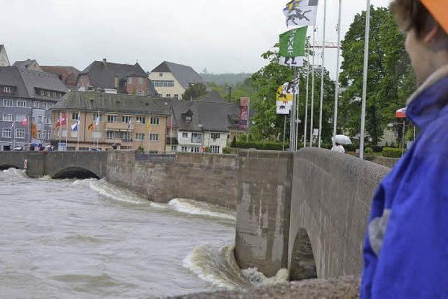 Rhein erreicht den kritischen Punkt