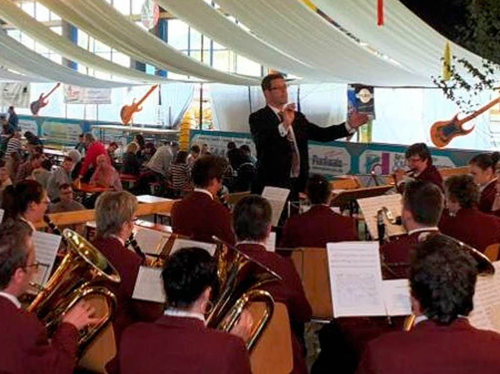 Eindrcke vom Bezirksmusikfest der Trachtenkapelle Herrischried