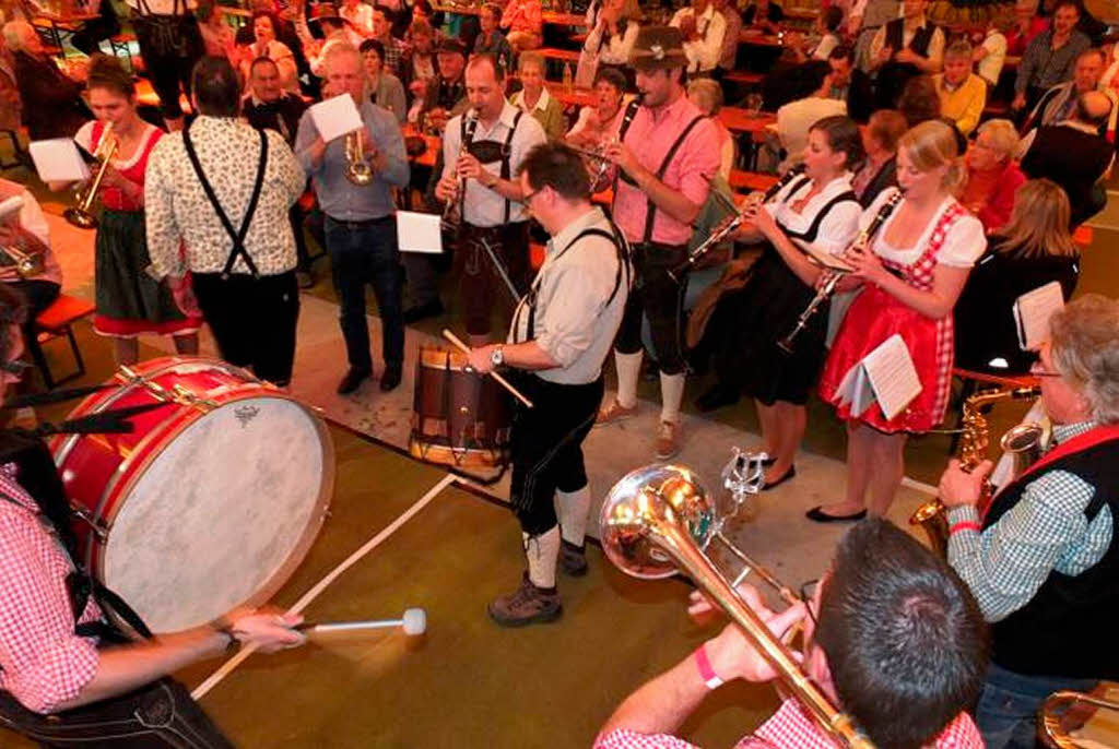 Eindrcke vom Bezirksmusikfest der Trachtenkapelle Herrischried