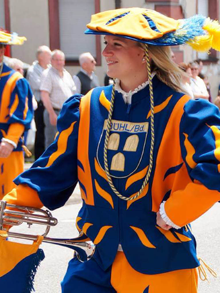 Festumzug beim Fanfarenzug Weisweil