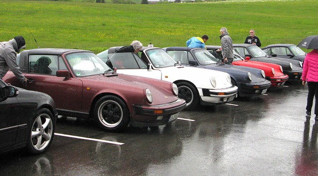 Der Porscheclub weilte mit einer Gruppe in Bernau. Ulrike Spiegelhalter  | Foto: Ulrike Spiegelhalter