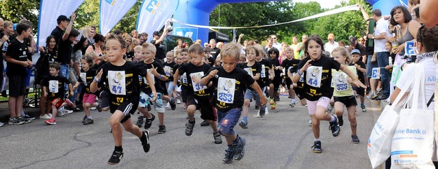 Und los geht&#8217;s: ber die Kinderl...kinder Uniklinik Freiburg zu spenden.   | Foto: archivbild: w. knstle