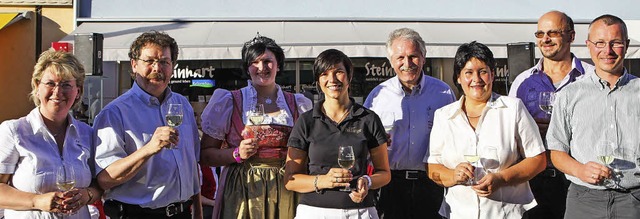 Am Samstag bieten die Buchholzer Weing...&#8222;Waldkircher Weinkultur&#8220;.   | Foto: WGW