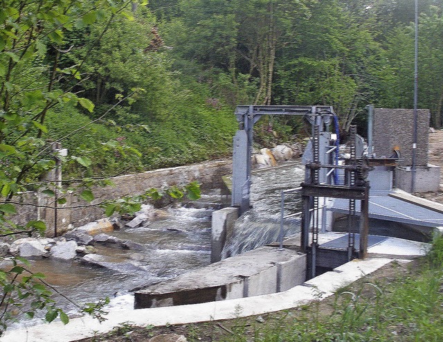 Das neue Kraftwerk der &#8222;Wasserkraft Kandern GmbH&#8220;.   | Foto: Kanmacher