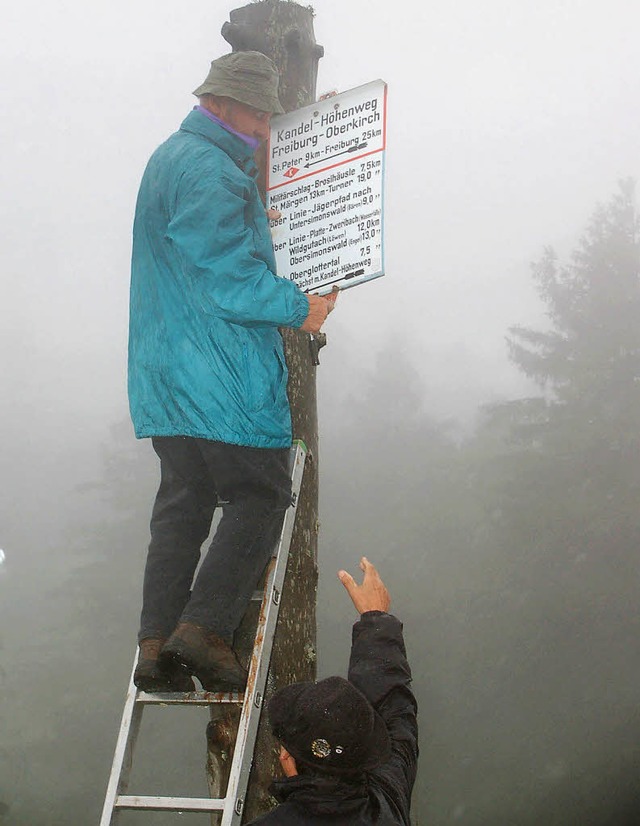 Fr den richtigen Weg durch den Nebel ...g werden aber weitere Helfer gesucht.   | Foto: Gabriele Zahn