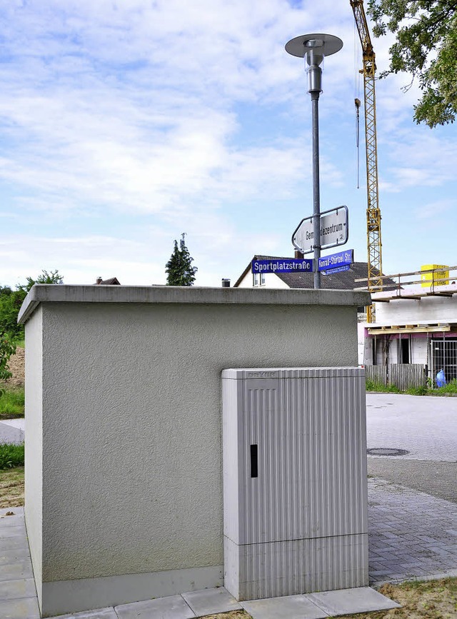 Die neue Umspannstation der EnBW im Marcher Zentralgebiet ist in Betrieb.   | Foto: julius steckmeister