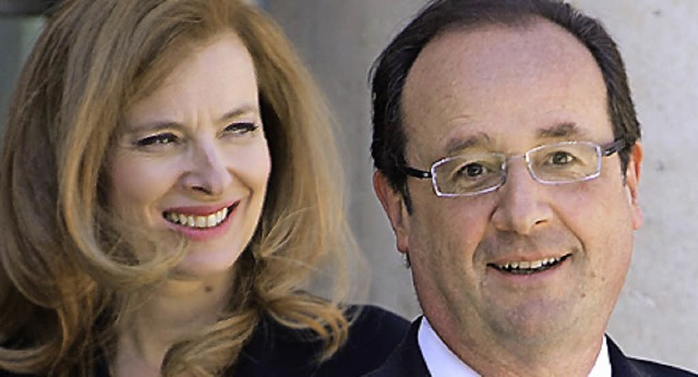 Trierweiler und Hollande  | Foto: AFP