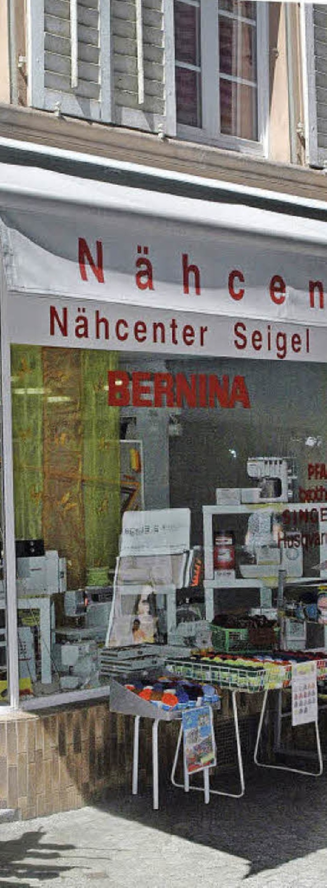 Nhcenter Seigel &#8211; eine gute Adresse in der Bad Sckinger Rheinbrckstrae  | Foto: sts