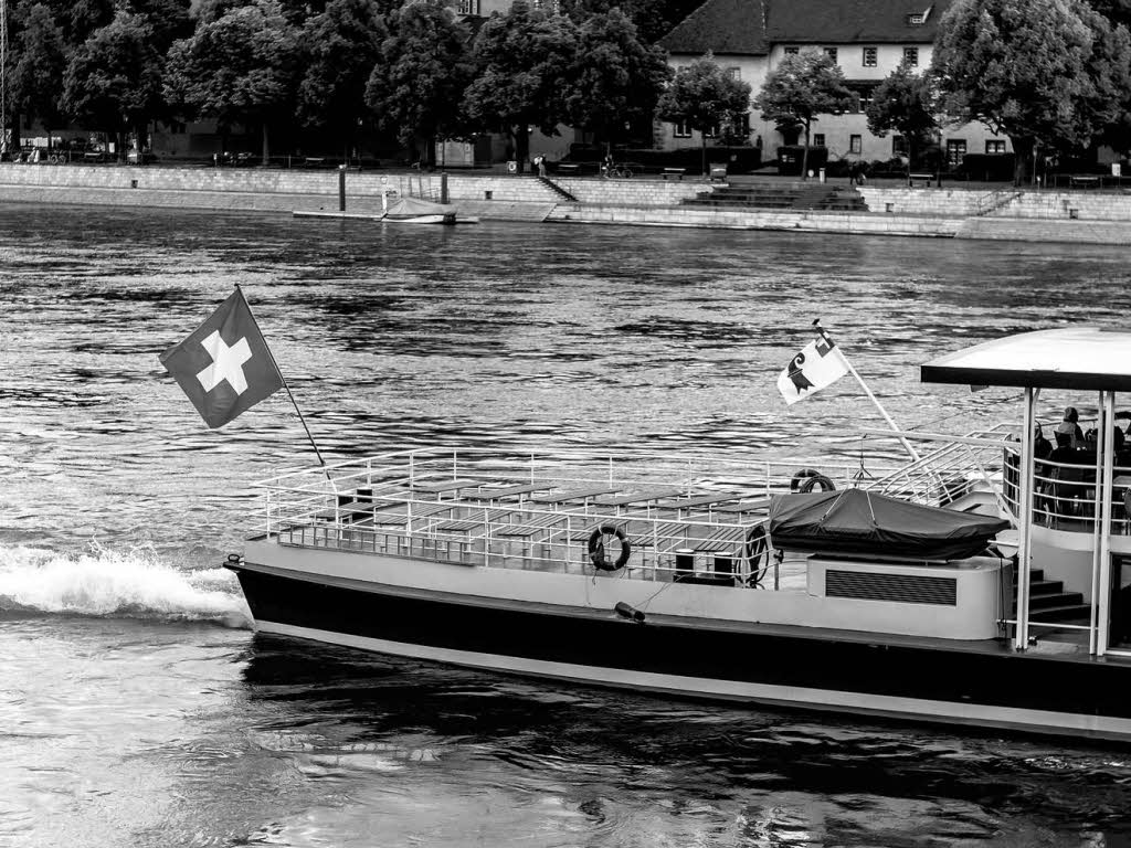 Schwarz-weiß steht Basel gut. Schwarz-weiß steht Basel gut.