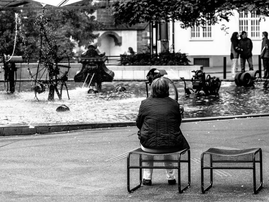 Schwarz-weiß steht Basel gut. Schwarz-weiß steht Basel gut.