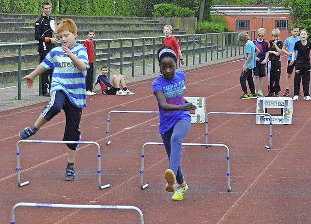 Bewegung ist am Sonntag im Denzlinger ... Mitmachtag des Turnvereins angesagt.   | Foto: Rebecca Kiefer