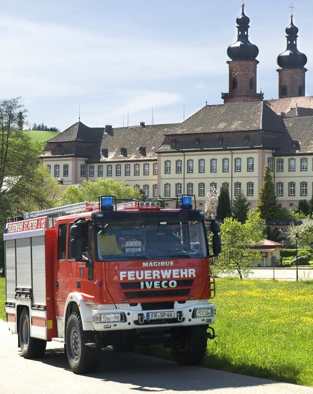 Das neue Lschfahrzeug der Feuerwehr St. Peter   | Foto: Peer Kner